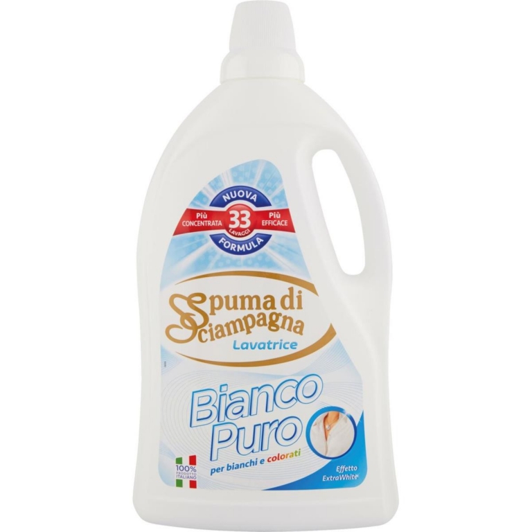 SPUMA DI SCIAMPAGNA LAVATRICE BIANCO PURO 36L